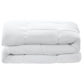 Comforter Duvet Insert 88 x 88 in Queen Size Down Alternative Comforter 4 Tabs