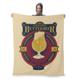 Warner Bros. Harry Potter Served Fresh Silk Touch Sherpa Throw Blanket 50X60 Inches